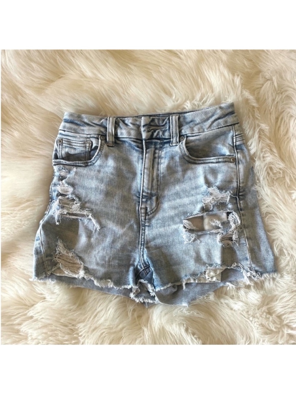 American Eagle Next Level Jean Shorts Size  00
